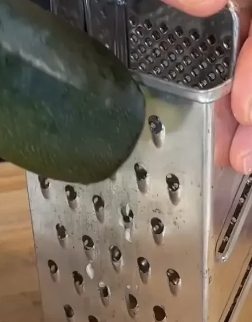 Grating the Zucchinis