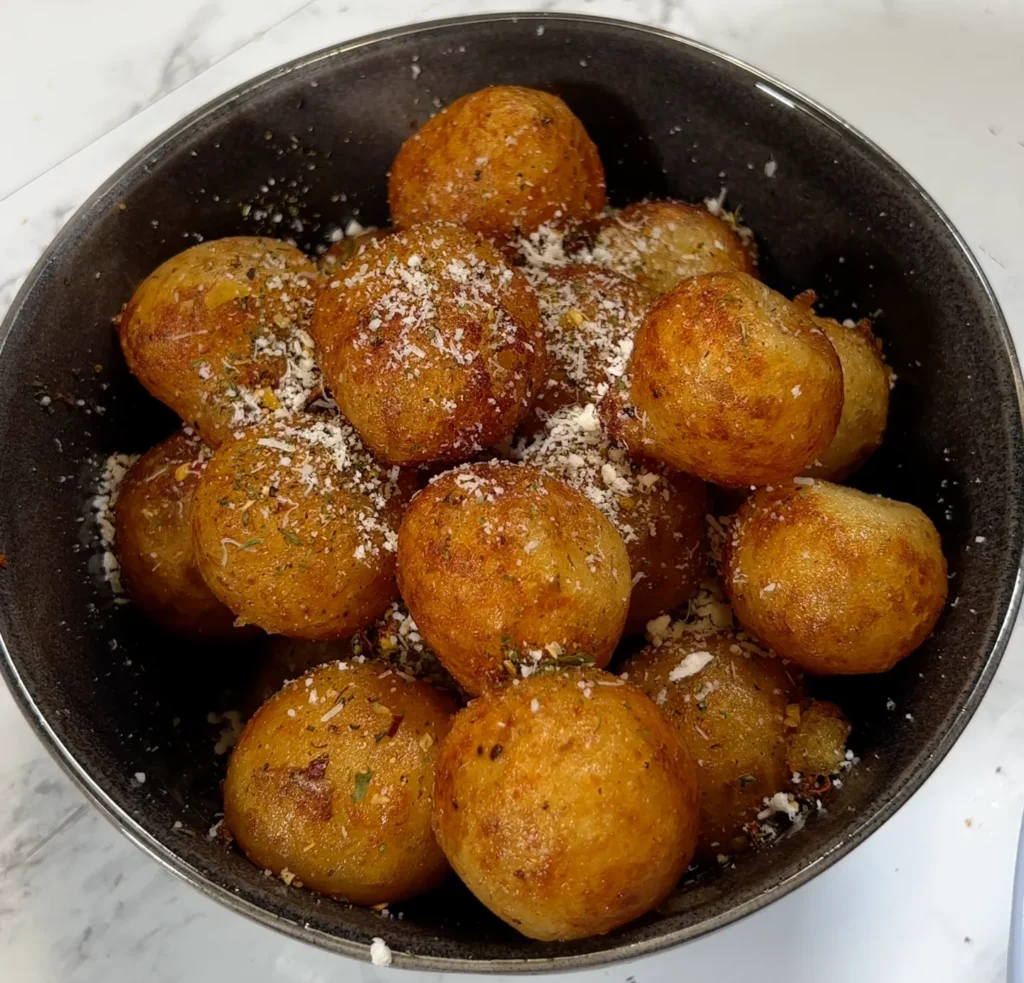 How to cook crispy potato ball