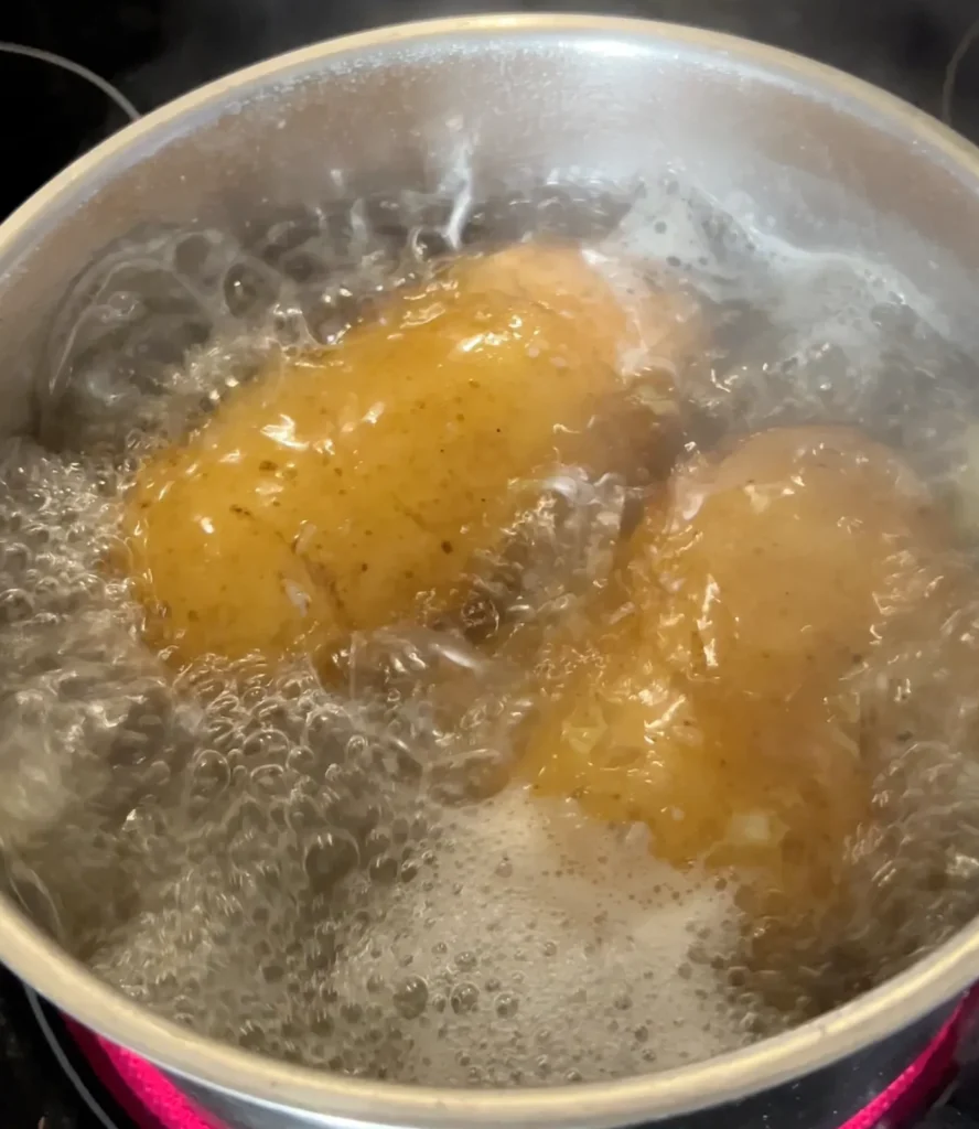 How to cook crispy potato balls (boil)