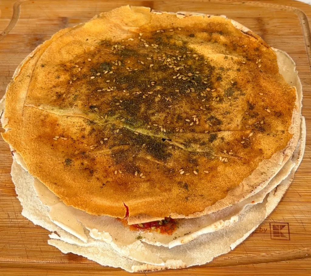 Labneh Pita Sandwich