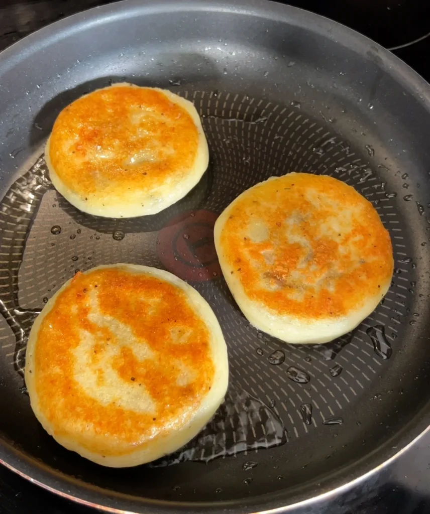 Stuffed Potato pancakes
