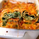 Vegan lasagna rolls